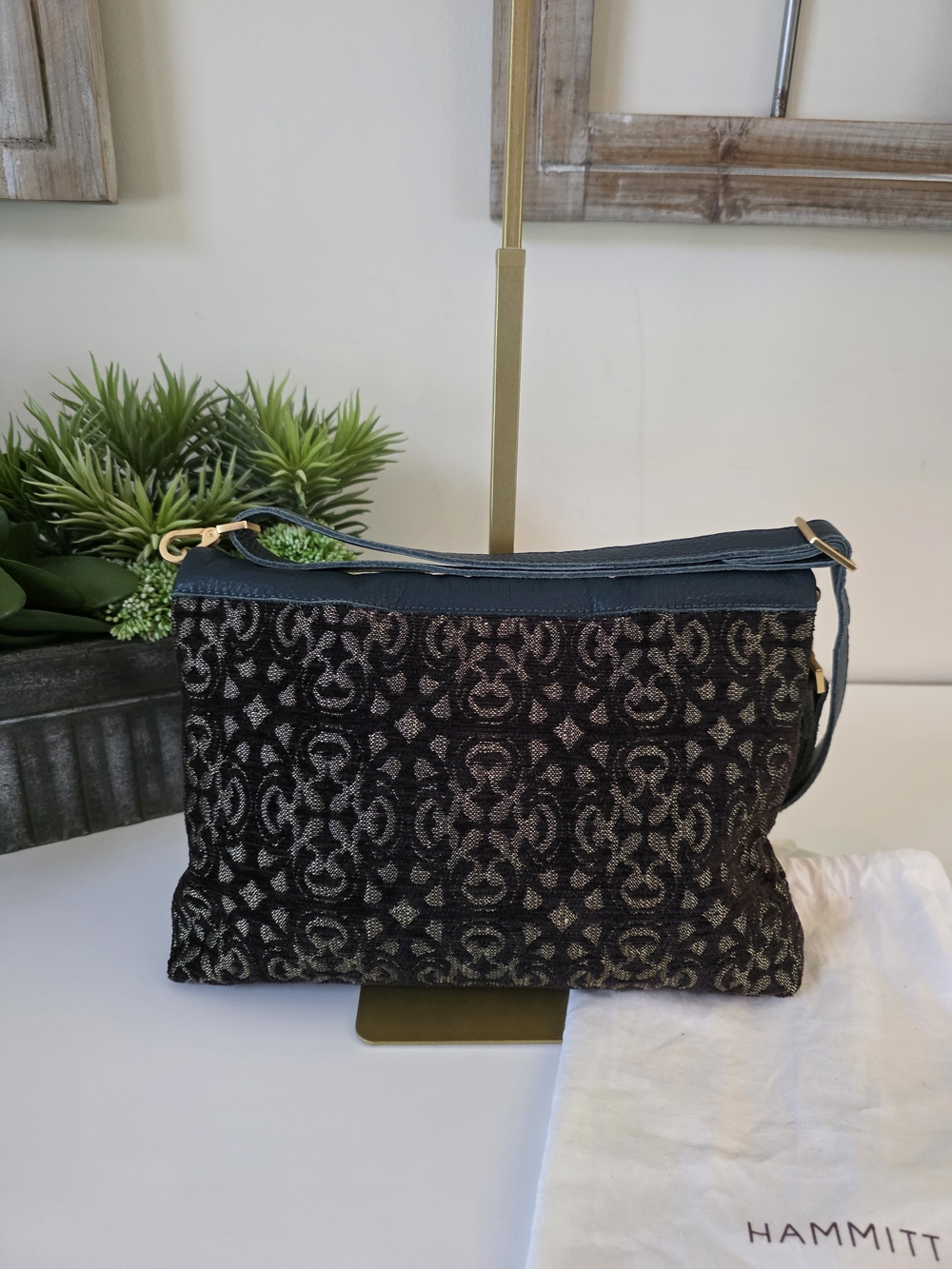 Hammitt VIP Large Antique Atelier Studded Leather Crossbody Special Edition - Picture 10 of 16